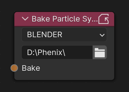 Bake-Particle-System