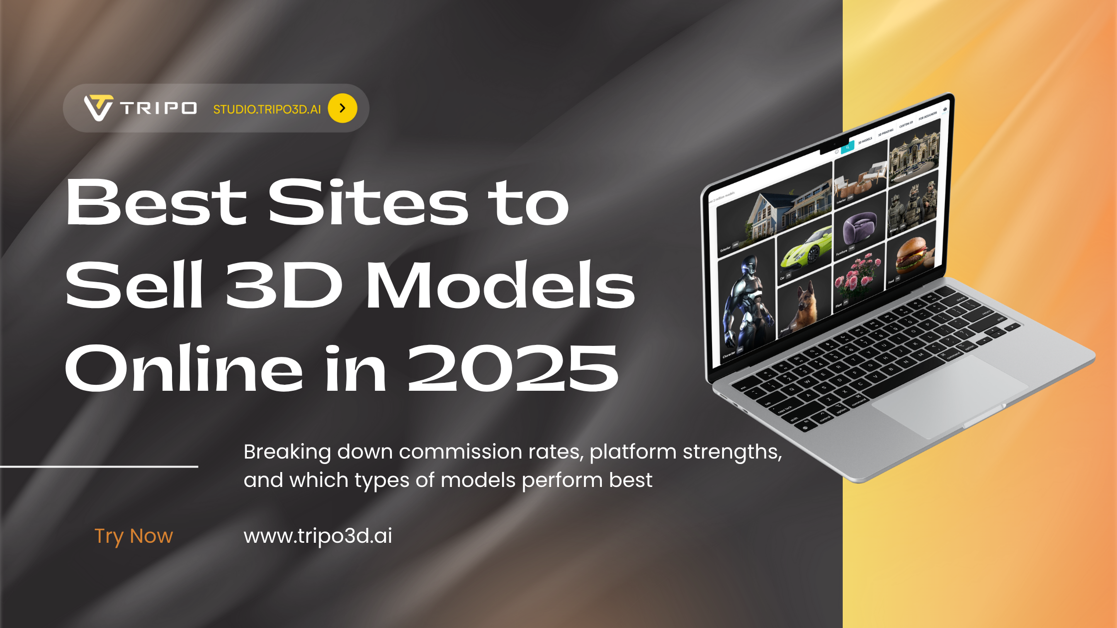Tripo AI 3D generation workflow - from prompt to engine-ready asset