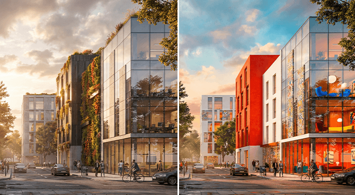 Veras 4.0 — twelve video presets for cinematic architectural animation