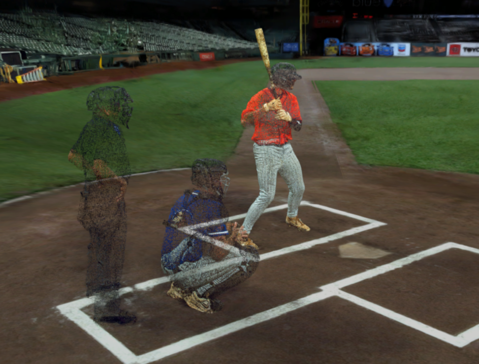 4D Gaussian Splatting visualization — Arcturus Studios