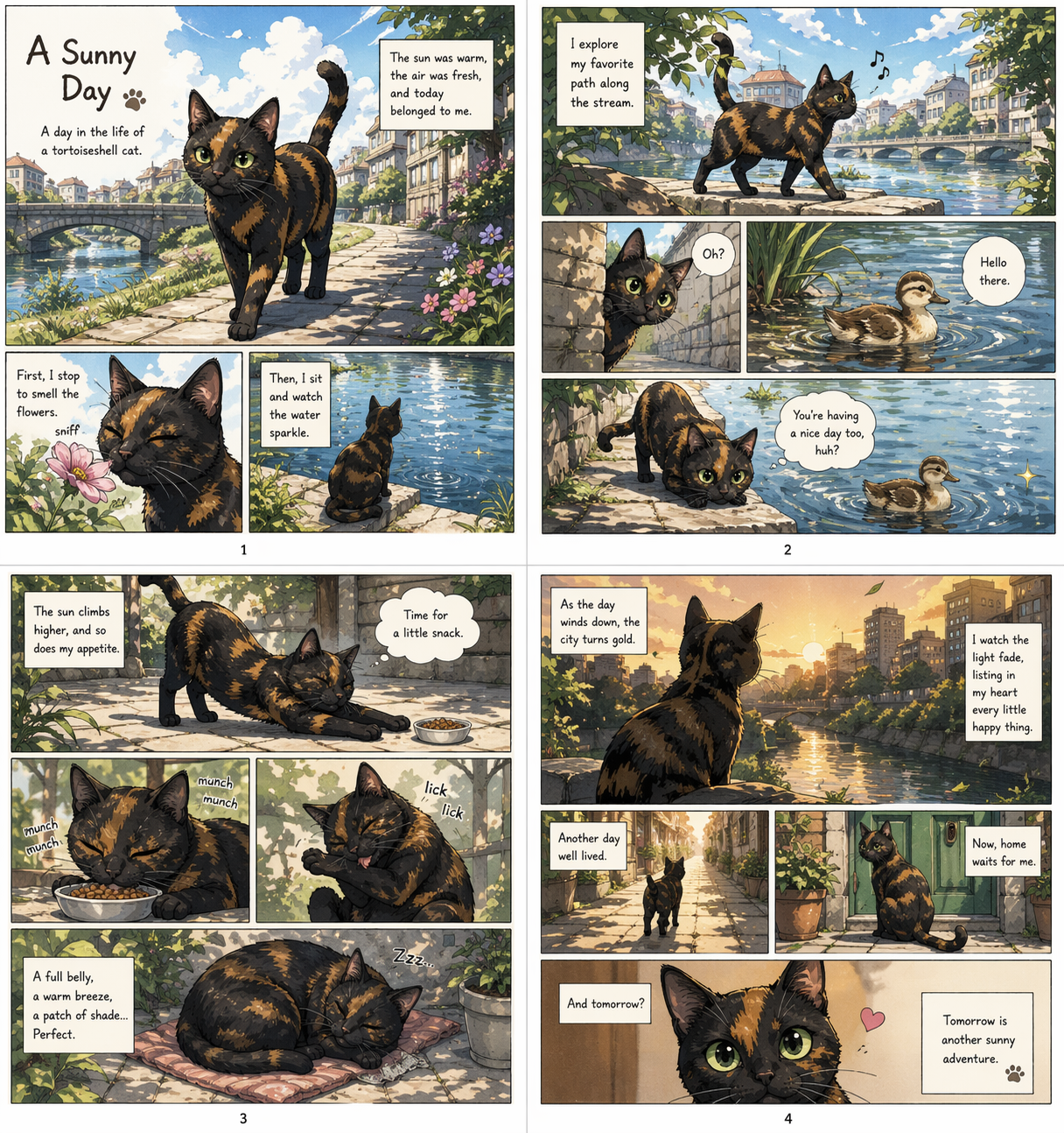 ChatGPT Images 2.0 generating a manga comic strip with consistent characters