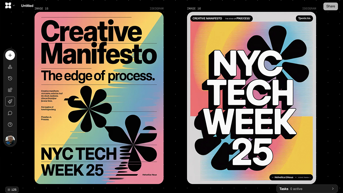 FLORA's node-based AI canvas - multiple AI models connected in a visual workflow
