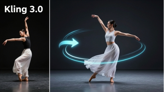 Kling 3.0 Motion Control — transfer motion from a reference video to any character