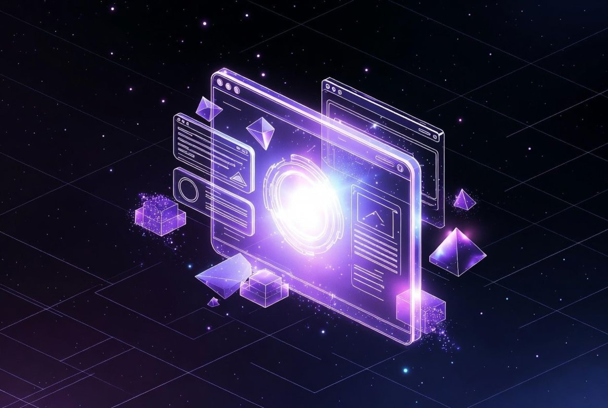 Omma by Spline split view showing AI code generation and 3D preview