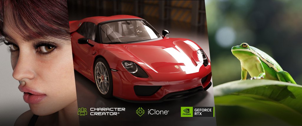 Reallusion RTX path-traced rendering for digital humans