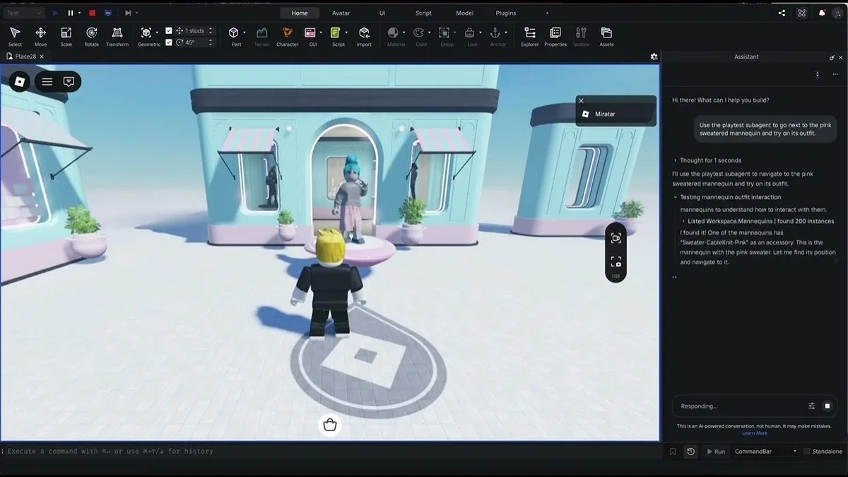 Roblox Playtesting Agent — AI plays your game, finds bugs, proposes fixes overnight