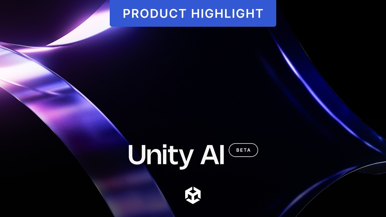 Unity AI open beta launch trailer key art