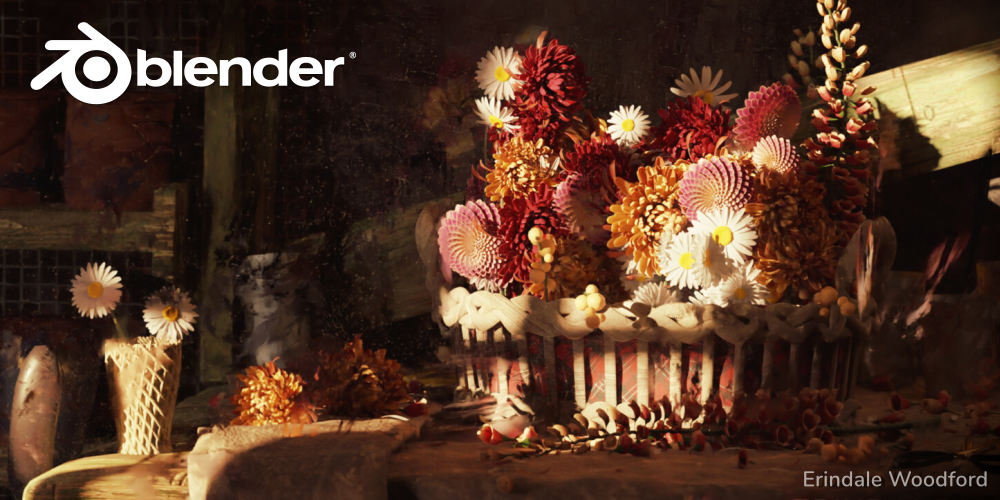 Blender Studio open-movie artwork