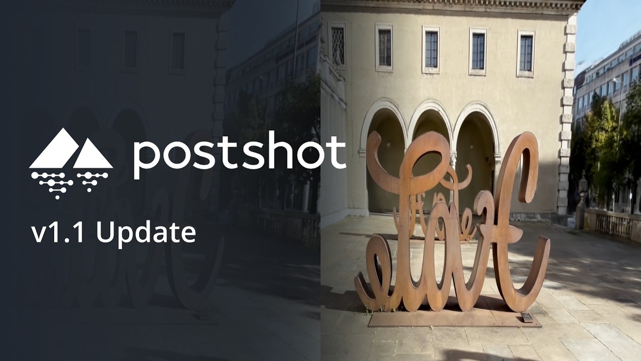 Postshot V1.1 release walkthrough video thumbnail
