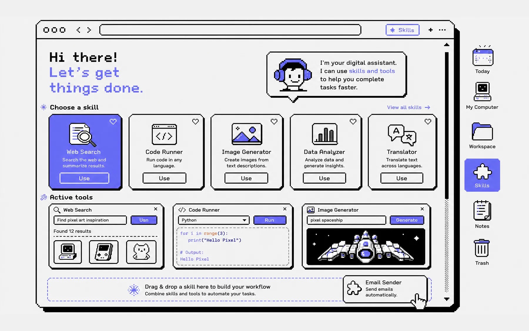 MiniMax Hub multi-agent creative workspace