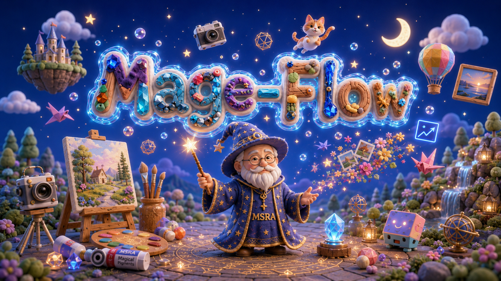 Mage-Flow model family overview by Microsoft Research