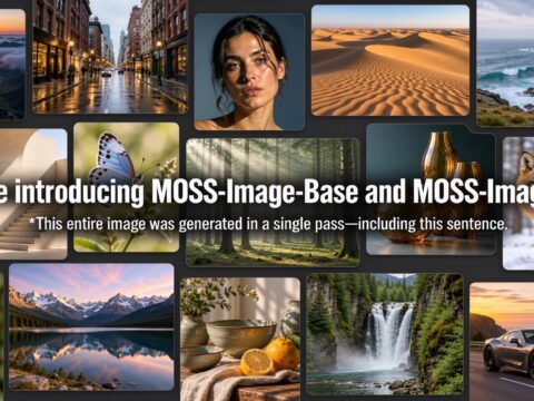 MOSS-Image — Fudan’s OpenMOSS Team Open-Sourced a 5B Image Model You Prompt With a JSON Layout, So Text and Characters Land Exactly Where You Put Them